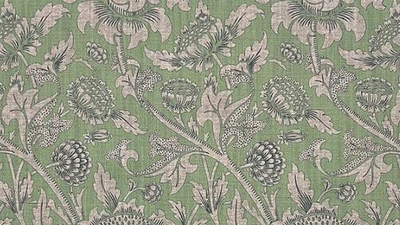 Ruskin Upholstery Fabric in Green