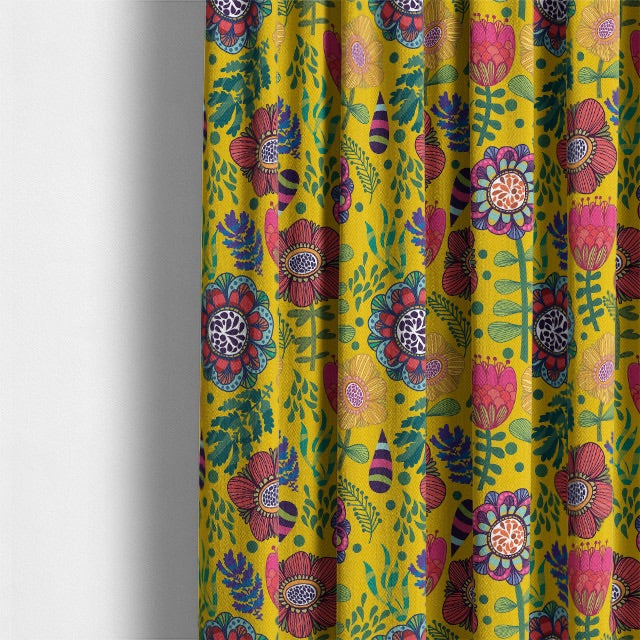 Yellow Curtain Fabric Collection | The Millshop Online