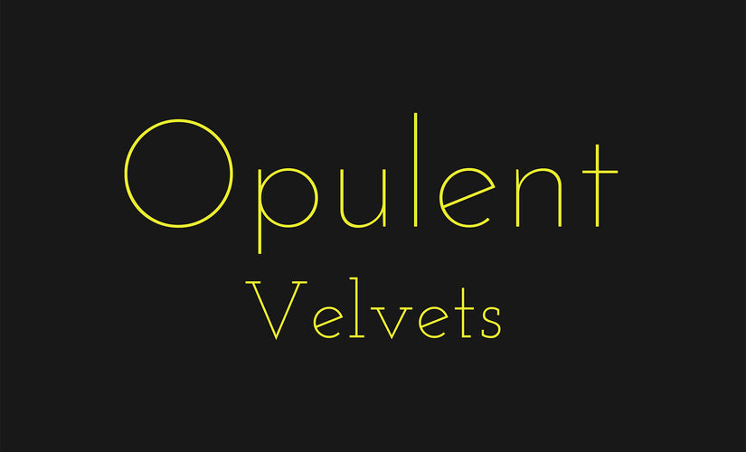 Opulent Velvet Curtain & Upholstery Fabric