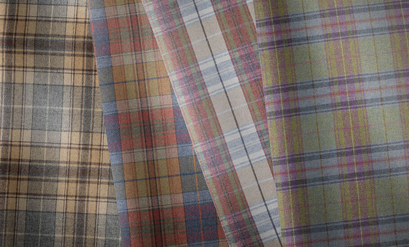 Tartan Curtain & Upholstery Fabric