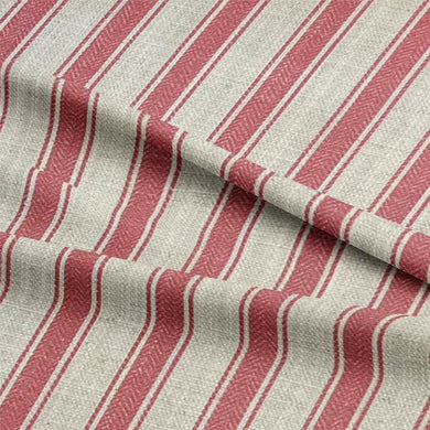 Albany Stripe Upholstery Fabric in Blue and White, Durable and Versatile Fabric for Furniture, Curtains, and Home Decor Projects