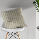 Albany Stripe Upholstery Fabric in a classic, timeless design with a combination of neutral tones and a durable, high-quality texture perfect for any interior upholstering project
