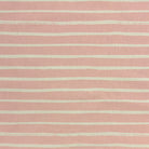 Alcantara Blush striped curtain fabric with a delicate horizontal stripe design, perfect for elegant interiors.