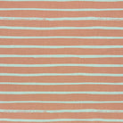 Alcantara Peach striped curtain fabric featuring a soft warm tone, ideal for relaxed, inviting interiors.