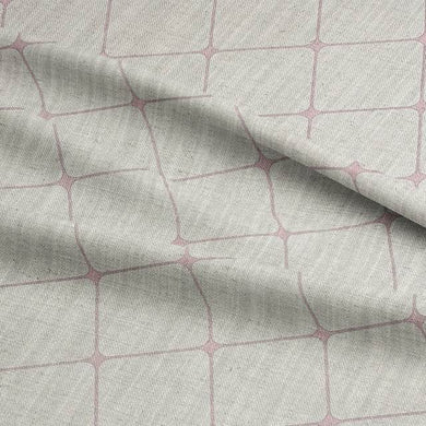 Ampthill Mauve Chalk - Linen Fabric