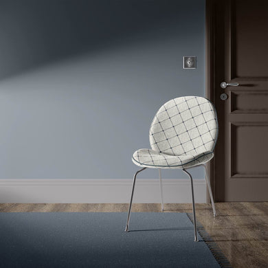 Ampthill Midnight - Linen Upholstery Fabric For Sale