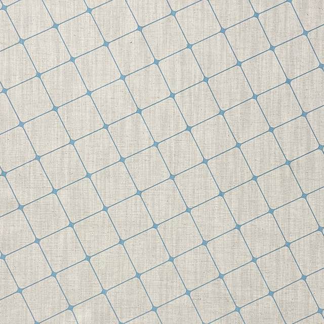 Ampthill Sky Blue - Linen Upholstery Fabric