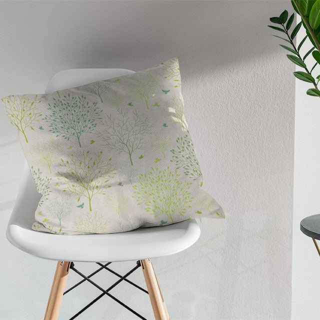 Arboretum Linen Curtain Fabric - Green, perfect for adding a touch of nature-inspired luxury to any space