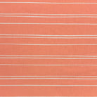 Peach striped upholstery fabric with a soft, elegant tone