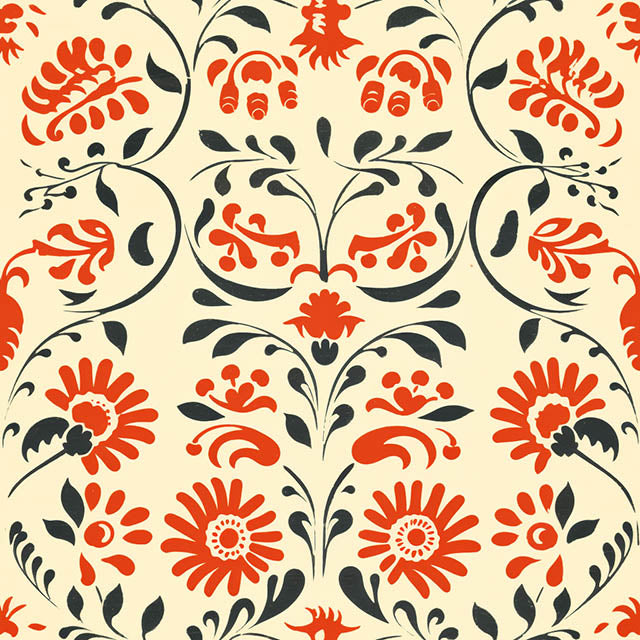 Beautiful Bamburgh Linen Curtain Fabric in a vibrant shade of red