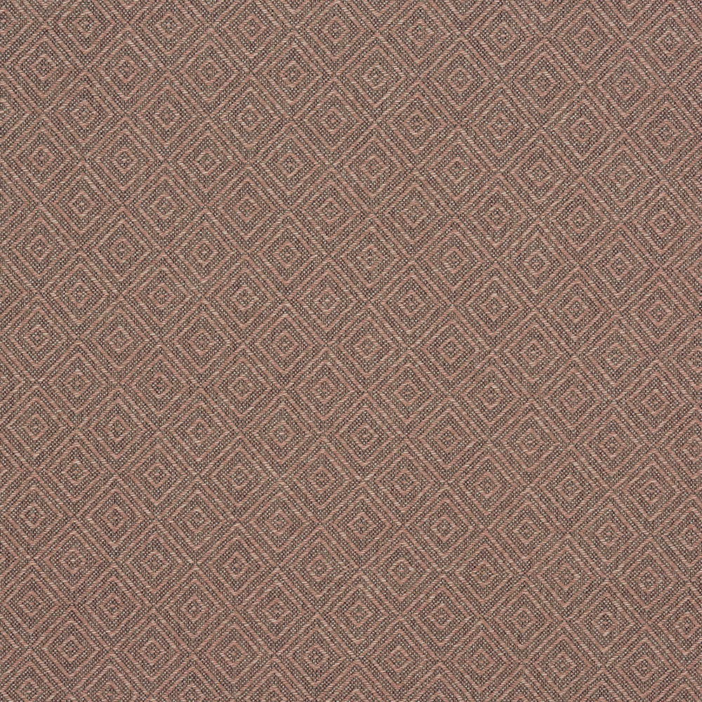 Blush pink fire retardant upholstery fabric with an elegant woven pattern