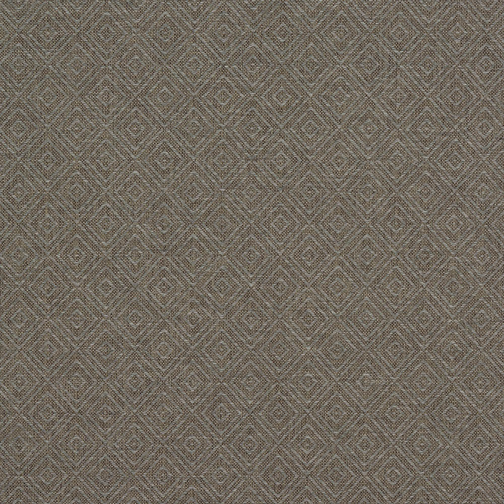 Mushroom brown diamond trellis fabric, designed for robust upholstery.