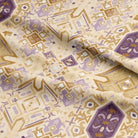 Close-up of Boho Bursa Upholstery Fabric showing detailed weaving and texture