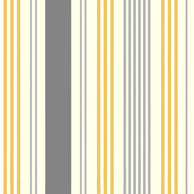 Striped cotton curtain fabric design in Boston Stripe pattern for curtains and blinds