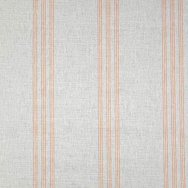 Brampton Stripe Burnt Orange - Striped Upholstery Fabric