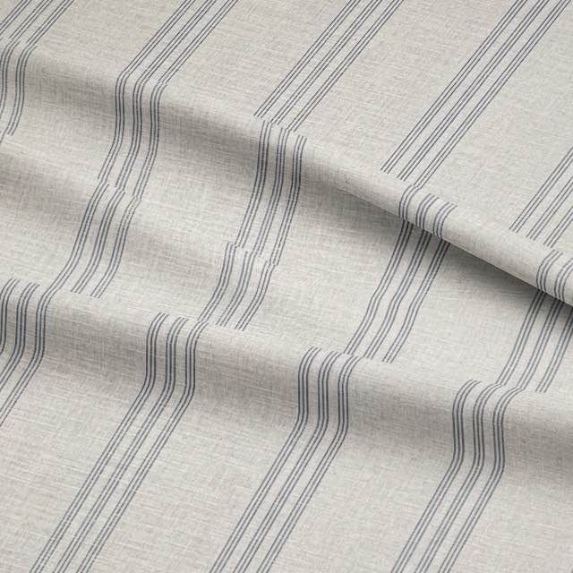 Brampton Stripe Charcoal - Striped Upholstery Fabric For Sale