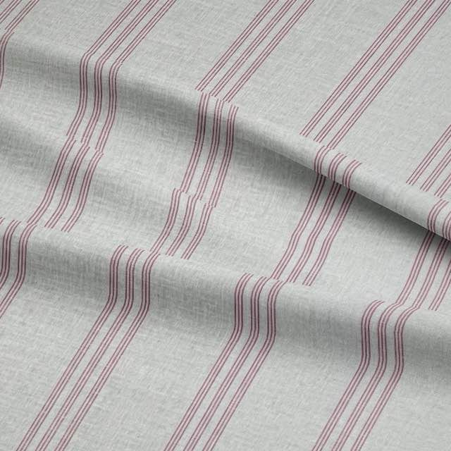 Brampton Stripe Wine - Striped Upholstery Fabric For Sale
