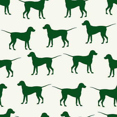 Buddy Cotton Curtain Fabric in lush green color, perfect for home decor