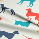 Soft and durable cotton fabric for curtains in a variety of colors