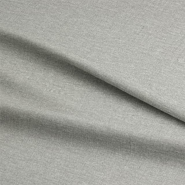  Close-up of Burford Linen Curtain Fabric - Natural texture 