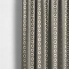 Calaggio Fennel Polka Dot Curtain Fabric - Styled Room View featured in a cozy interior with botanical elements.
