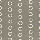 Calaggio Fennel Spotty Polka Dot Curtain Fabric - Flat Sample with a muted green base and crisp dotted design.