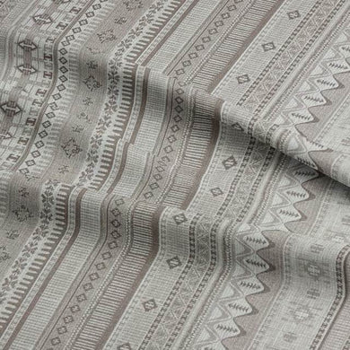 Kalaat Stripe Natural - Moroccan Inspired Upholstery Fabric For Sale