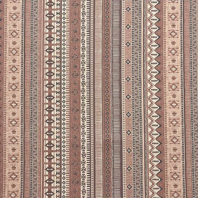 Kalaat Stripe Terracotta - Moroccan Inspired Upholstery Fabric