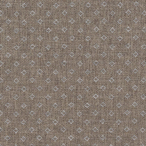 Mushroom brown textured upholstery fabric with a woven geometric pattern.