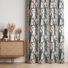 Gorgeous Chinoise Peacock Upholstery Fabric with Exquisite Peacock and Floral Motifs