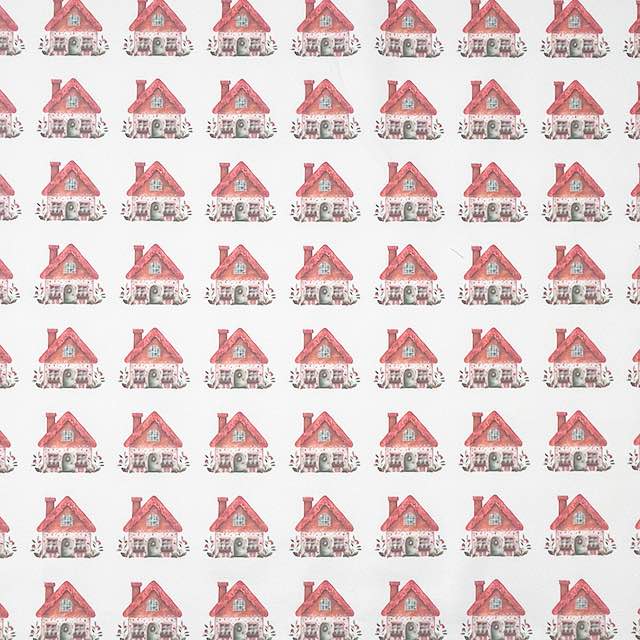 Christmas Cottage - Christmas Fabric