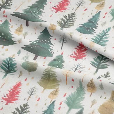 Christmas Forest - Christmas Fabric For Sale UK