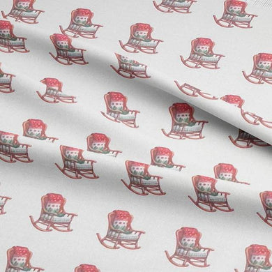 Christmas Rocking Chair - Christmas Fabric For Sale UK