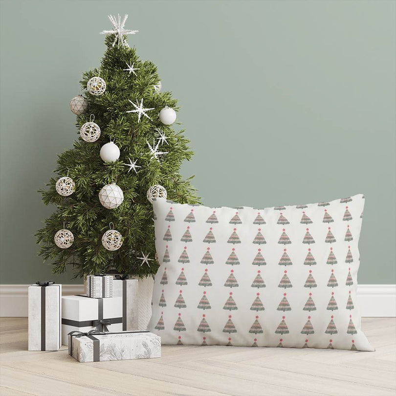 Cute Christmas Tree - Christmas Fabric For Decorative Cushions