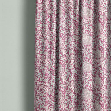 Beautiful Cynara Flower Fabric, a stunning floral pattern perfect for upholstery and home decor projects