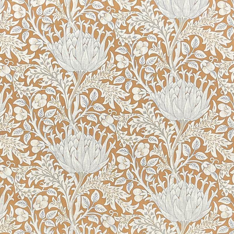 Beautiful Cynara Flower Upholstery Fabric, a perfect choice for elegant home decor Vibrant and durable fabric with intricate floral design