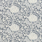 Close-up of Cynara Flower Upholstery Fabric, featuring a beautiful floral pattern in earthy tones perfect for adding a touch of nature to any interior design project
