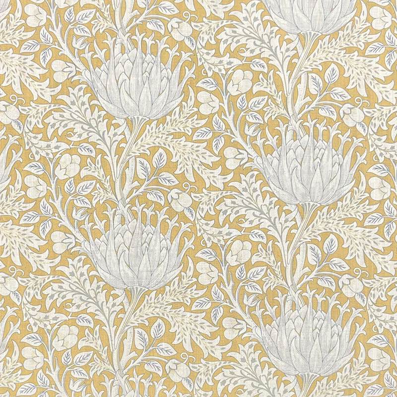 Beautiful Cynara Flower Upholstery Fabric, perfect for adding a touch of elegance to any home décor project
