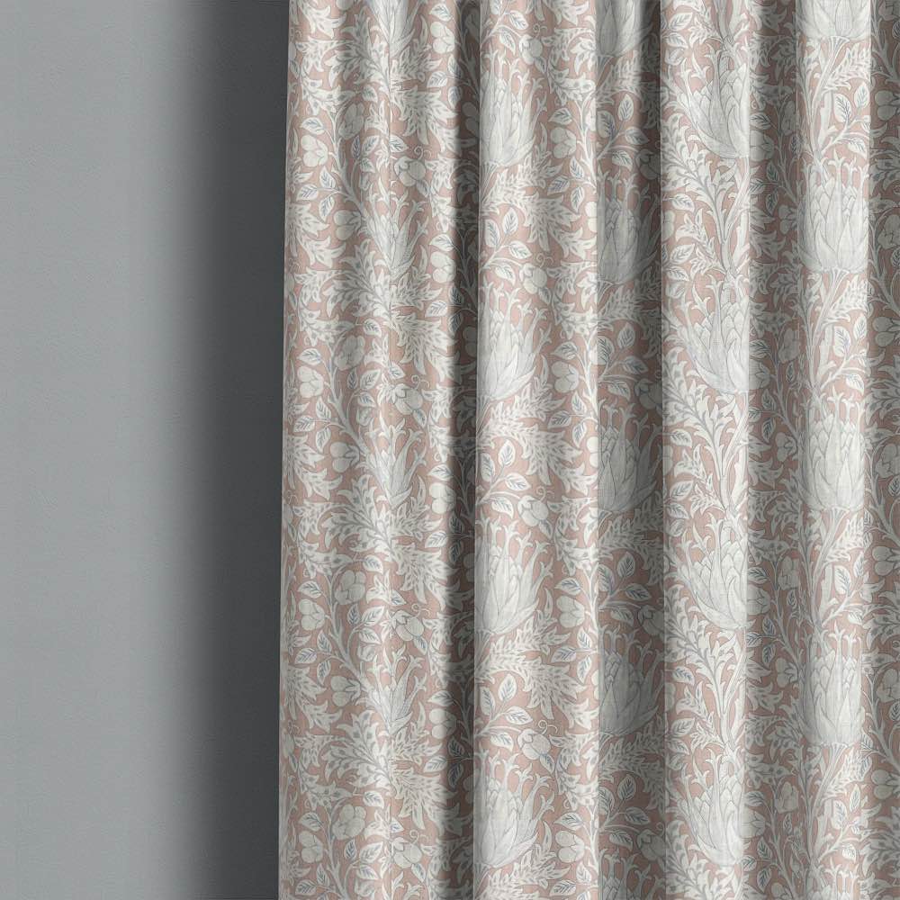 Beautiful Cynara Flower Fabric with intricate floral patterns and vibrant colors