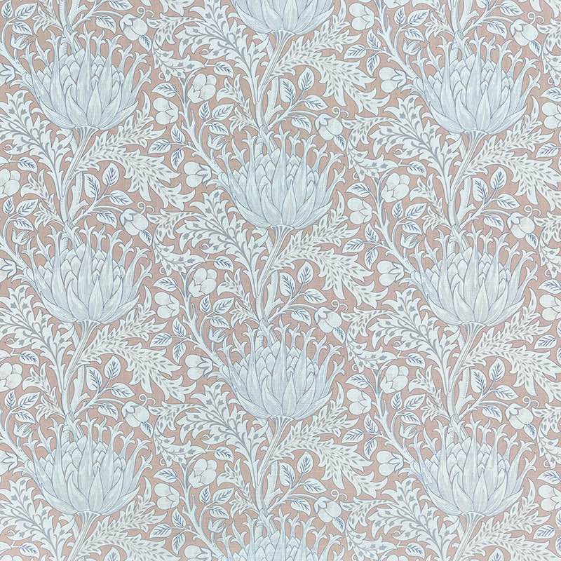 Beautiful Cynara Flower Fabric with intricate floral patterns, perfect for home decor and DIY projects