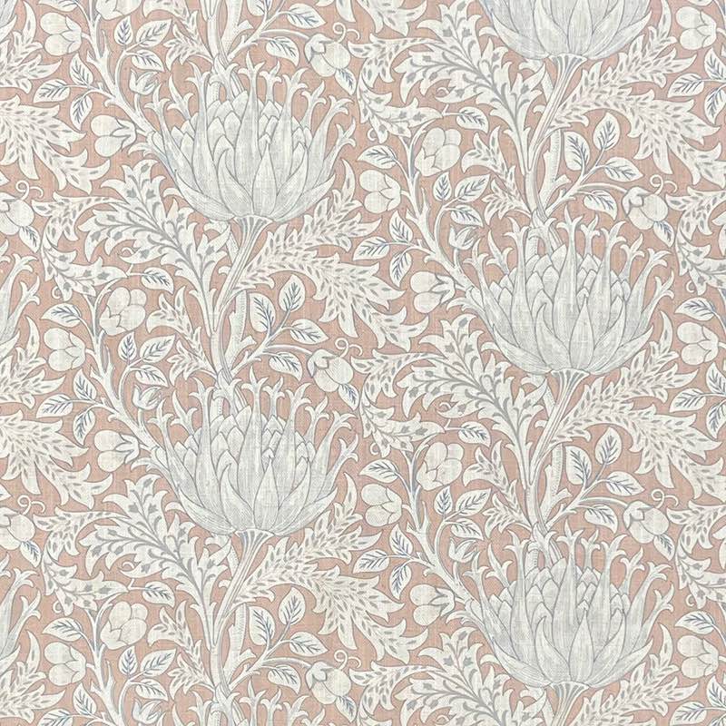 Beautiful Cynara Flower Upholstery Fabric in a lovely floral pattern, perfect for adding a touch of elegance to any home decor
