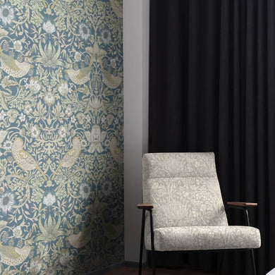 High-quality Cynara Flower Upholstery Fabric, featuring intricate floral pattern in vibrant colors, perfect for adding elegance to any furniture piece