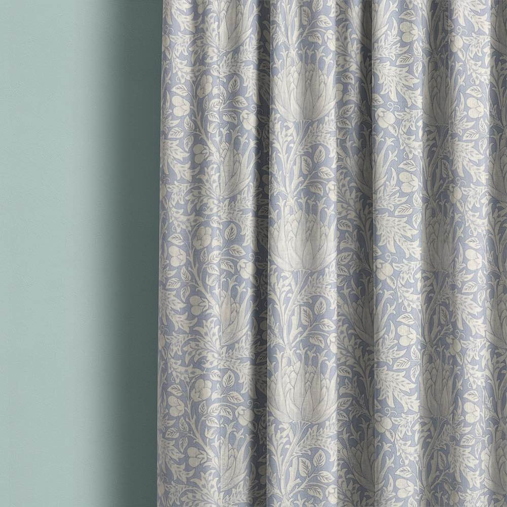 Beautiful Cynara flower fabric in vibrant pink and purple colors, perfect for adding a touch of elegance to any home decor or fashion project