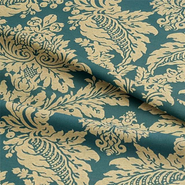 Beautiful damask woven fabric with a smooth and supple texture