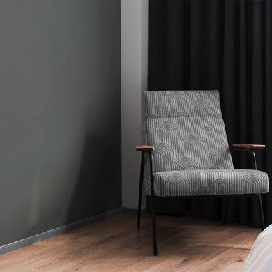 Sleek Deco Arches Upholstery Fabric for Furniture Upholstery