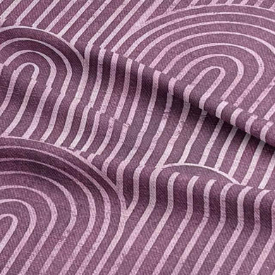 Luxurious Deco Arches Curtain Fabric with Timeless Design and Durable Material
