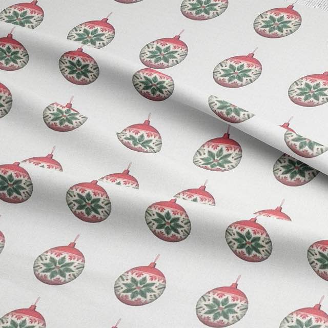 Decoration - Christmas Decoration Fabric For Sale UK