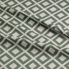 Dobby Meadow Green - Linen Upholstery Fabric For Sale
