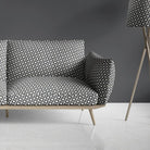 Dobby Noir - Linen Upholstery Fabric For Sale