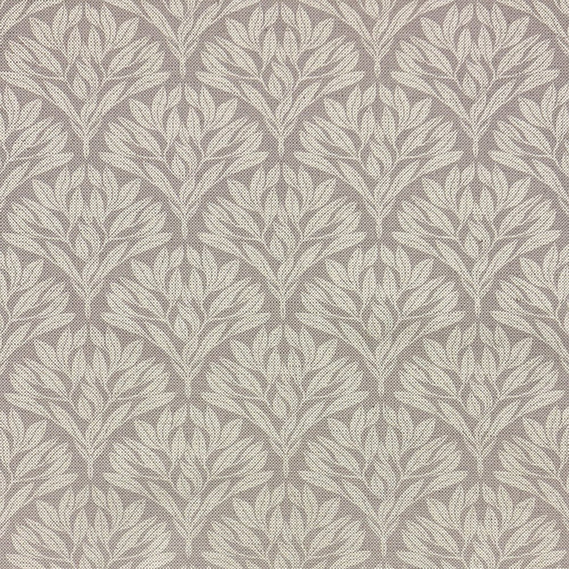 Driftwood Leaf Natural Upholstery Fabric – Classic leaf fabric for soft furnishings.